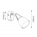 Rabalux 6767 Nicolette Wandleuchte Spot E14 1x max 40W