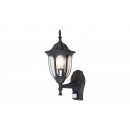 Rabalux 7837 Milano Wandleuche mit Sensor schwarz E27 1 x max 60W IP43