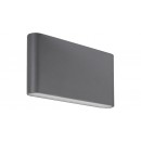 Rabalux 7952 Nesna Außenwandleuchte grau LED 2x6W 2x264lm 3000K IP54