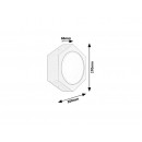 Rabalux 7964 Avola Außenwandleuchte grau LED 9W 680lm 3000K IP54