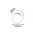 Rabalux 98002110 Wandleuchte Badleuchte Becca 1x28W | G9 | IP44