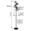 Globo 56133-6S Deckenleuchte RIHA G9