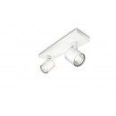 Philips 53092/31/12 Spotleuchte -Runner Deckenleuchte 2x35W | GU10 | 2800K