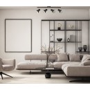 Italux SPL-3422-4-BL LED Spot-Deckenleuchte Riado | 4x40W integrierte LED-Quelle | 2700lm