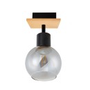 Italux SPL-67535-1-BK-WO Spot-Deckenleuchte Barel E27