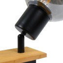 Italux SPL-67535-3-BK-WO Spot-Deckenleuchte Barel E27