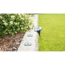 Globo 33414Q-2 LED-Außensolarleuchte 8x0,1W | 6000K | IP44 - 2er-Set, schwarz