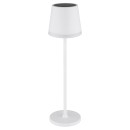 Globo 36637W LED solar Tischlampe für den Außenbereich SOLAR | 1W integrierte LED-Quelle | 50lm | 3000K