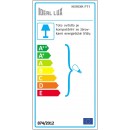 Ideal Lux 161716 Stehleuchte Nordik 1x60W | E27 - schwarz