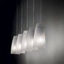 Ideal Lux 042329 Pendelleuchte 1x60W Sugar | E27 - weiß