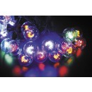 LED Weihnachtslichterkette 120L Farbe Länge 10 m, IP44 Innen- und Außenbereich