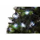 LED Weihnachtslichterkette 120L kalt Länge 10 m, IP44 Innen- und Außenbereich