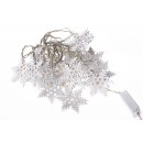 Philips LED Weihnachtslichterkette FLAKES LED 20 LED Länge 3 m, IP20 - Innenbereich