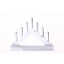 LED Leuchter 2 * AA-Batterien, weiß, 7 x Leuchtmittel