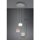 Trio T311630306 Pendelleuchte KAPRUN E14