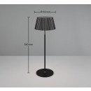 Trio Reality TR57706132 LED Tischlampe für den Außenbereich SUAREZ | 1,5W integrierte LED-Quelle | 200lm | 3000K