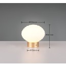 Trio Reality TR57771101 LED Tischlampe EARL | 1,5W integrierte LED-Quelle | 100lm | 3000K