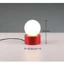 Trio Reality TR59051010 Tischlampe COUNTESS E14