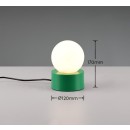 Trio Reality TR59051015 Tischlampe COUNTESS E14