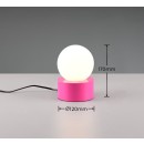 Trio Reality TR59051093 Tischlampe COUNTESS E14