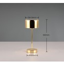 Trio Reality TR59151103 LED Tischlampe JEFF | 1,5W integrierte LED-Quelle | 120lm | 3000K