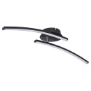 Globo 67129-12 LED Bad-Deckenleuchte Tansy I 1x12W | 1000lm | 3000-4000-6000K | IP44 - einstellbar, Memoryfunktion, Stufendimmung, schwarz