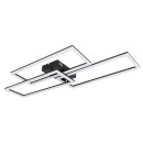 Globo 67247-58 LED Deckenleuchte Tiny1x58W | 4300lm | 2700-6000K- Fernbedienung, dimmbar, Memoryfunktion, Nachtmodus, schwarz, opal
