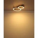 Globo TISHA 67353D2 LED Deckenleuchte | 18W LED | 850lm | 3000K