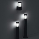 Ideal Lux 026954 Tronco Small Außenleuchte 1x60W | E27 | IP44 - grau