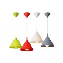 Lucide 08407/24/34 Pendelleuchte Tuti 1x60W | E27