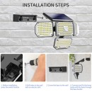 Immax 08481L LED solar | 5W integrierte LED-Quelle | 430lm | kaltweißK