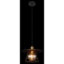 Globo 15086BH1 Deckenleuchte Viejo 1x60W | E27 - Schwarz, Messing, Gold
