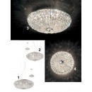 Ideal Lux 016 122 Anbauleuchte 6x40W Virgin | G9 - Kristall