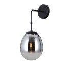 Italux WL-40825-1-BK Wandleuchte Meolo E14