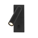 Italux WL-46376-1-BK LED Spot-Wandleuchte Nova | 3W LED | 153lm | 3000K