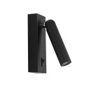 Italux WL-46376-1-BK LED Spot-Wandleuchte Nova | 3W LED | 153lm | 3000K