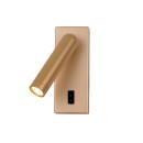 Italux WL-46376-1-GD LED Spot-Wandleuchte Nova | 3W LED | 153lm | 3000K