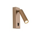 Italux WL-46376-1-GD LED Spot-Wandleuchte Nova | 3W LED | 153lm | 3000K