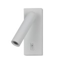 Italux WL-46376-1-WH LED Spot-Wandleuchte Nova | 3W LED | 153lm | 3000K