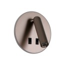 Italux WL-53742-1-CF LED Spot-Wandleuchte Furla | 8W LED | 516lm | 3000K