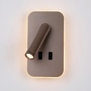 Italux WL-83957-1-CF LED Spot-Wandleuchte Doria | 8W LED | 559lm | 3000K
