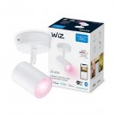 WIZ-Colors 8719514551954 LED-Deckenleuchte Imageo 1x5w | Gu10 | 350lm | 2200-6500K | RGB - dimmbar, weiß