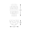 Zuma Line 003064-028103 Wandleuchte CONSTANTINOPLE G9