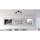Globo 54802S-2 Deckeneinbauleuchte Xara 2x40W | E14 - schwarz
