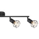Globo 54802S-4 Deckeneinbauleuchte Xara 4x40W | E14 - schwarz