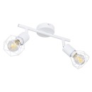 Globo 54802W-2 Deckeneinbauleuchte Xara 2x40W | E14 - weiß