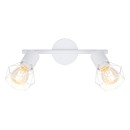 Globo 54802W-2 Deckeneinbauleuchte Xara 2x40W | E14 - weiß