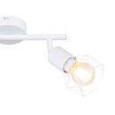 Globo 54802W-2 Deckeneinbauleuchte Xara 2x40W | E14 - weiß