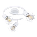 Globo 54802W-3 Deckeneinbauleuchte Xara 3x40W | E14 - weiß