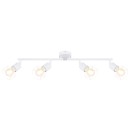 Globo 54802W-4 Deckeneinbauleuchte Xara 4x40W | E14 - weiß